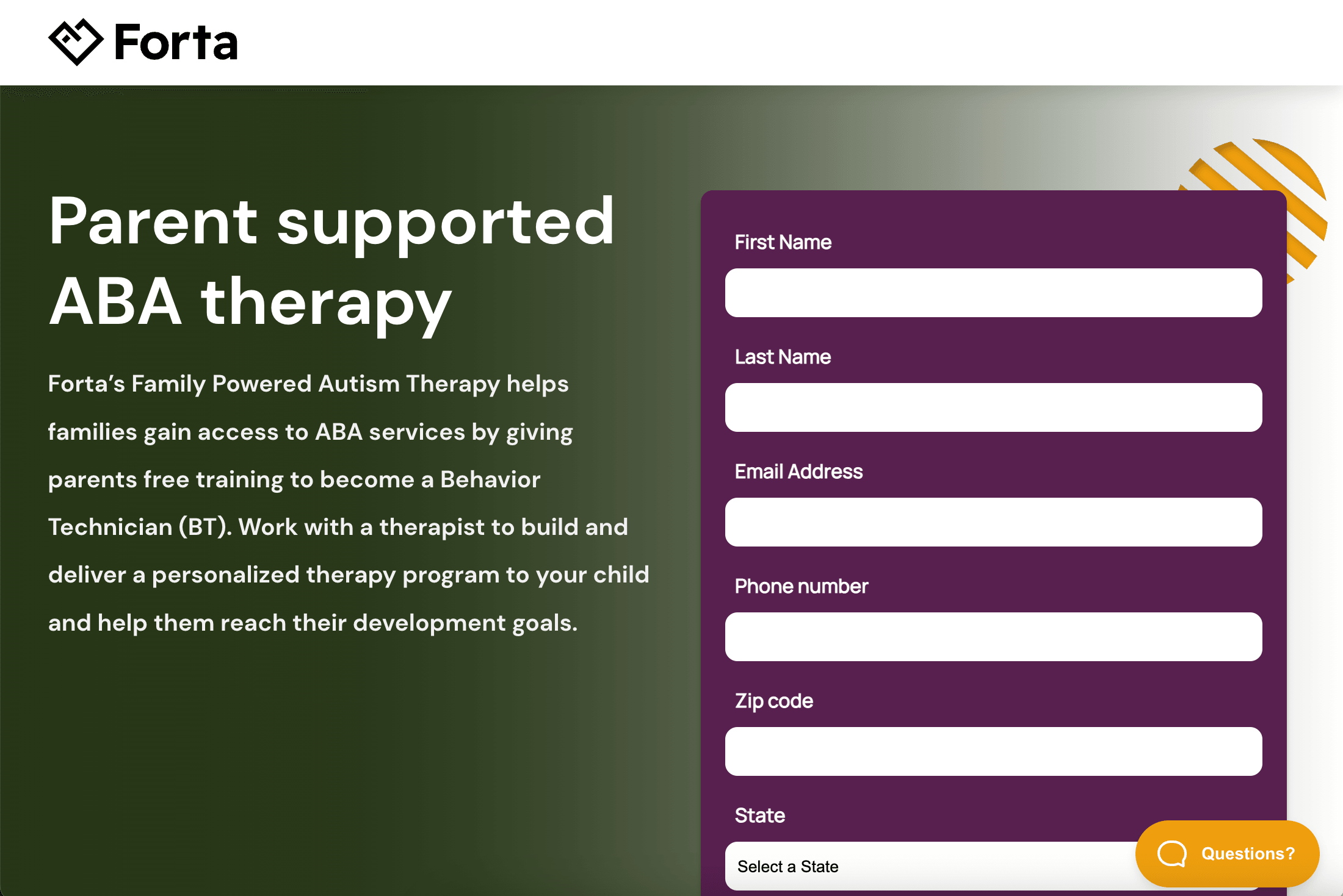 Forta Health screenshot